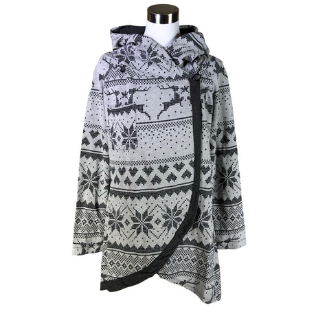 Naisten Handmade - Collegetunika, koko 40 - Harmaa ()