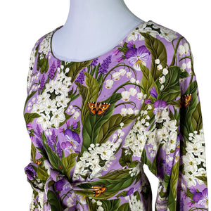 Naisten Design by Kieto - Collegemekko, koko 38 - Violetti (3)