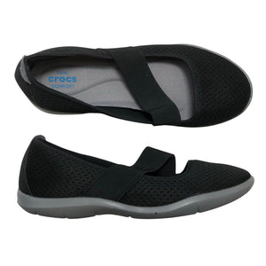 Naisten Crocs - Ballerinat, koko 38 - Musta (1)