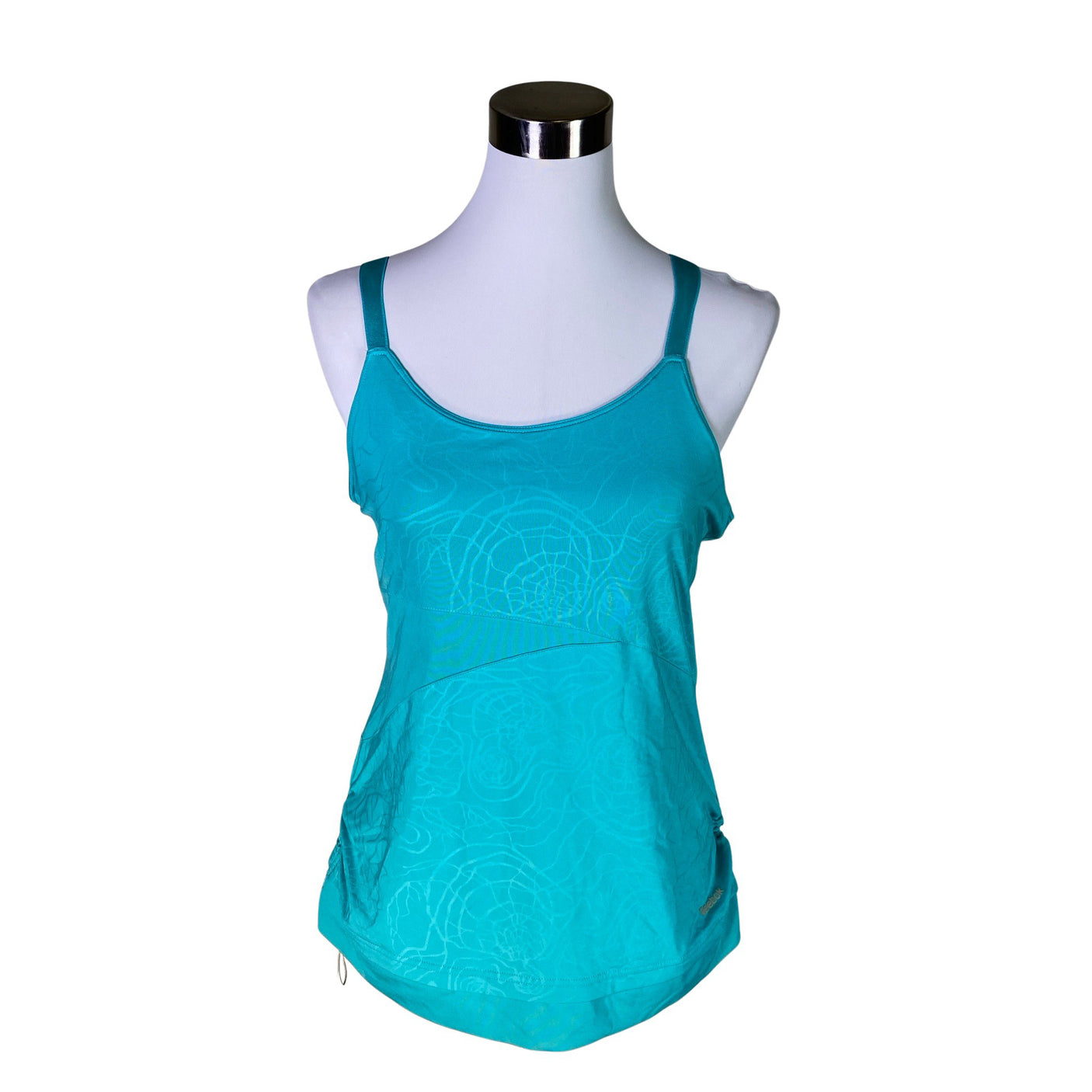 Naisten Reebok - Urheilutoppi, koko 40 - Turkoosi (1)