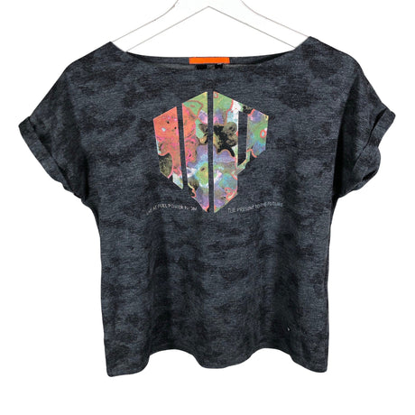 Naisten Icepeak - Urheilupaita, lyhyet hihat, koko 38 - Harmaa ()
