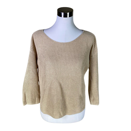 Naisten Part two - Neulepaita, koko 34 - Beige ()