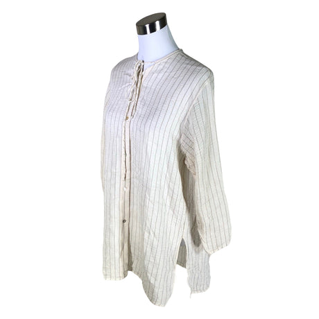 Naisten Massimo Dutti - Kangasmekko, koko 38 - Beige (2)