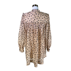 Naisten Custommade - Sifonkimekko, koko 38 - Beige (2)
