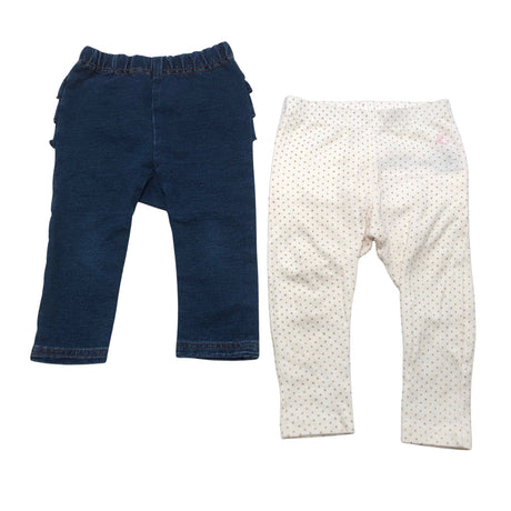 Tyttöjen Petit Bateau - Farkut, koko 62 - 68 - Sininen ()