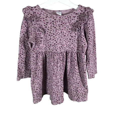 Tyttöjen Lindex - Trikoomekko, koko 104 - 110 - Violetti ()