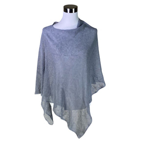 Naisten Bypias - Poncho, koko 38 - Harmaa (1)