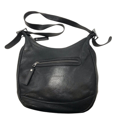 Naisten Longchamp - Olkalaukku, koko Maxi - Musta ()