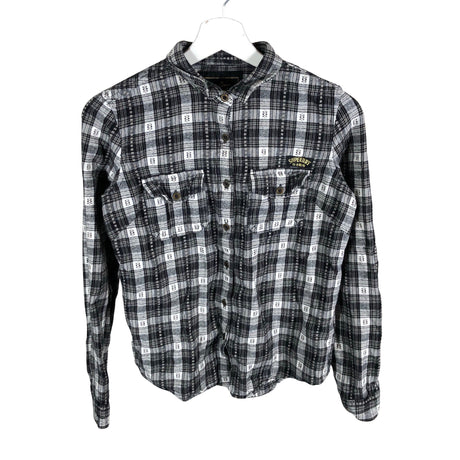 Naisten Superdry - Flanellipaita, koko 36 - Harmaa ()