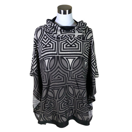 Naisten Boco a Boco - Poncho, koko 36 - Harmaa ()