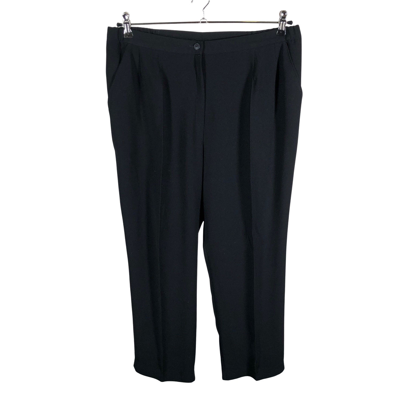 Naisten Classica - Suorat housut, koko 42 - Musta (1)