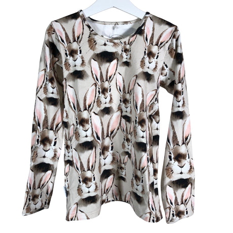 Unisex Metsola - Trikoopaita, koko 134 - 140 - Beige ()