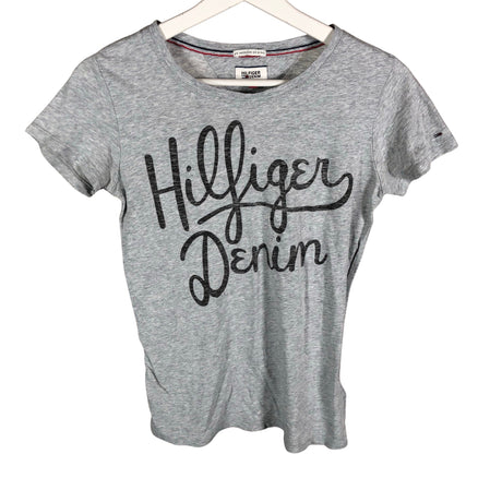 Naisten Tommy Hilfiger - T-paita, koko 34 - Harmaa ()