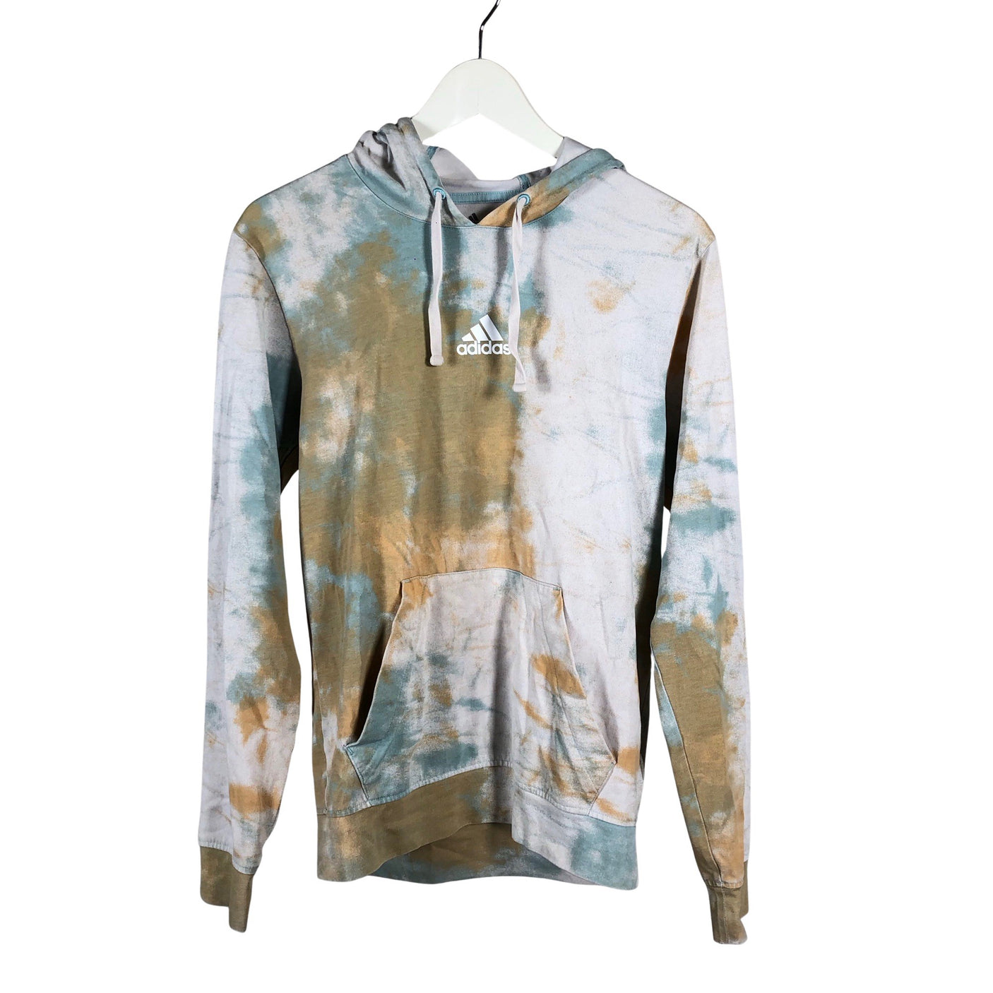 Miesten Adidas - Huppari, koko S - Beige (1)