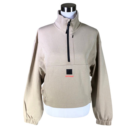 Naisten Superdry - Collegepaita, koko 38 - Beige ()