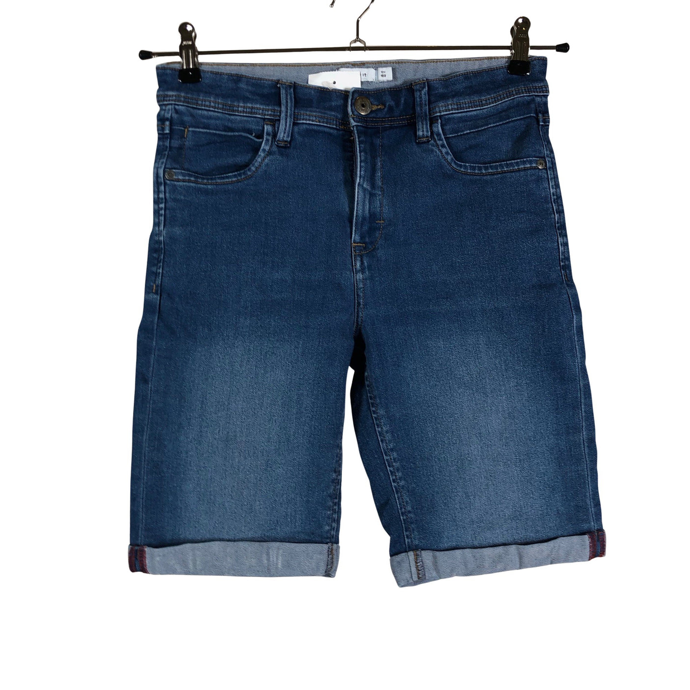Unisex Name It - Farkkushortsit, koko 152 - 158 - Sininen (1)