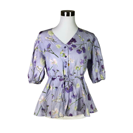 Naisten Uhana Design - Lyhythihainen pusero, koko 34 - Violetti ()