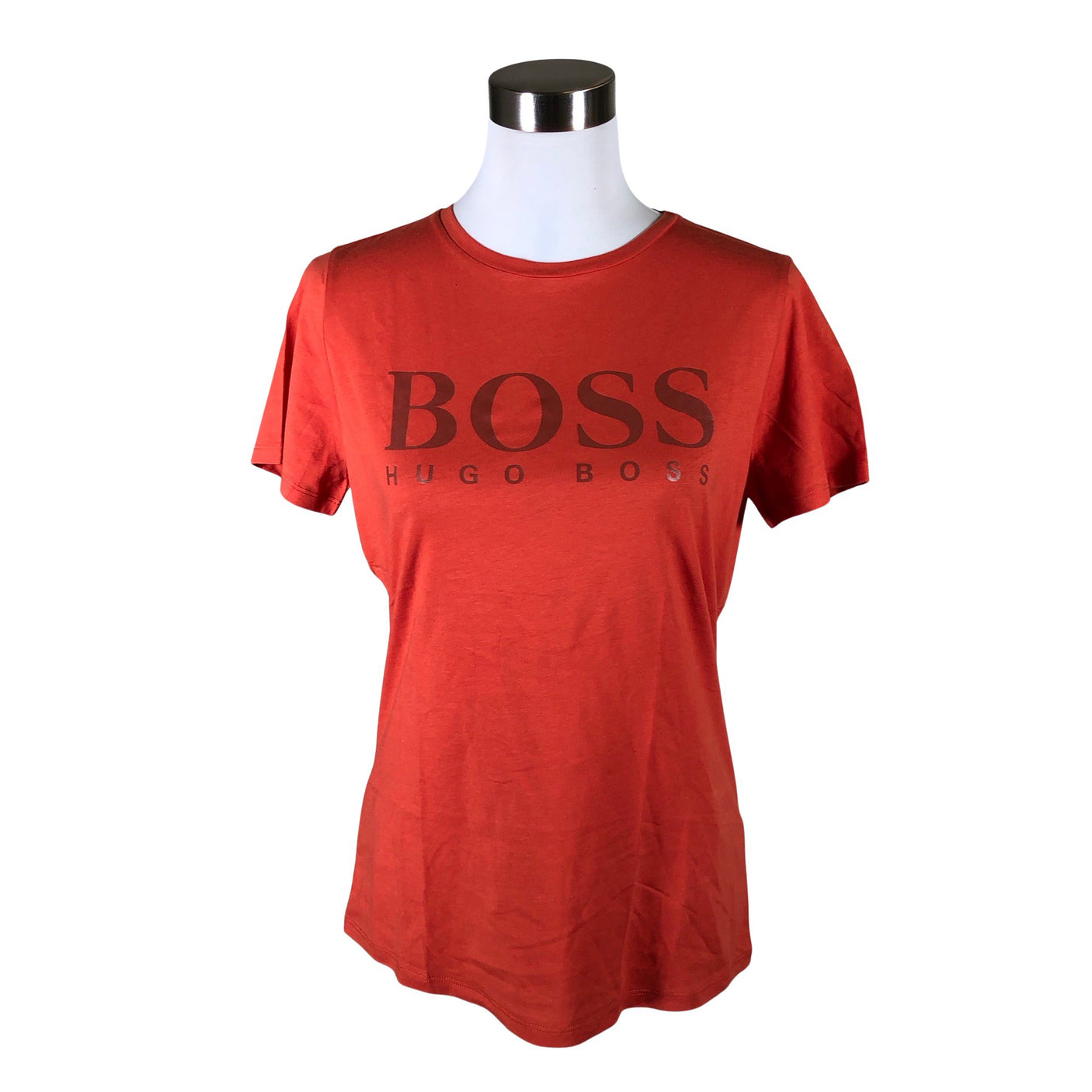 Naisten Hugo Boss - T-paita, koko 38 - Oranssi (1)