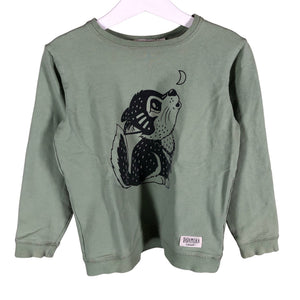 Tyttöjen Dadamora - Collegepaita, koko 110 - 116 - Vihreä (1)