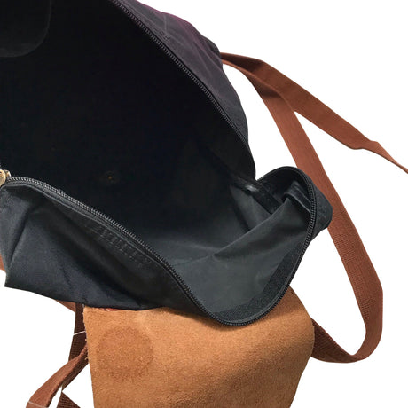 Naisten Longchamp - Reppu, koko Midi - Musta (2)