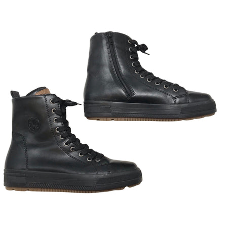 Naisten Rieker - Talvikengät, koko 38 - Musta ()