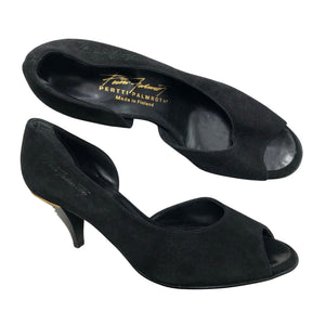 Naisten Pertti Palmroth - Korolliset sandaalit, koko 40 - Musta (1)