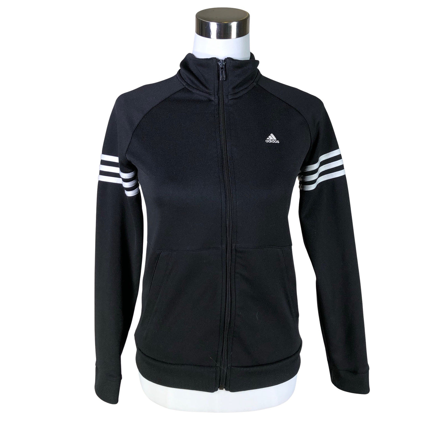 Naisten Adidas - Verryttelytakki, koko 36 - Musta (1)