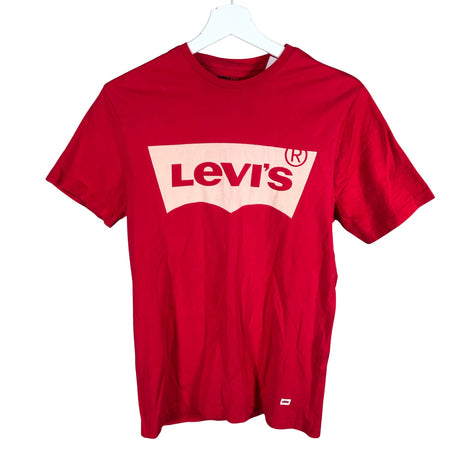 Miesten Levi's - T-paita, koko S - Punainen ()