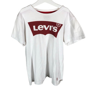 Tyttöjen Levi's - T-paita, koko 146 - 152 - Valkoinen (1)