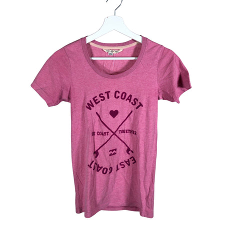 Naisten Billabong - T-paita, koko 36 - Vaaleanpunainen ()