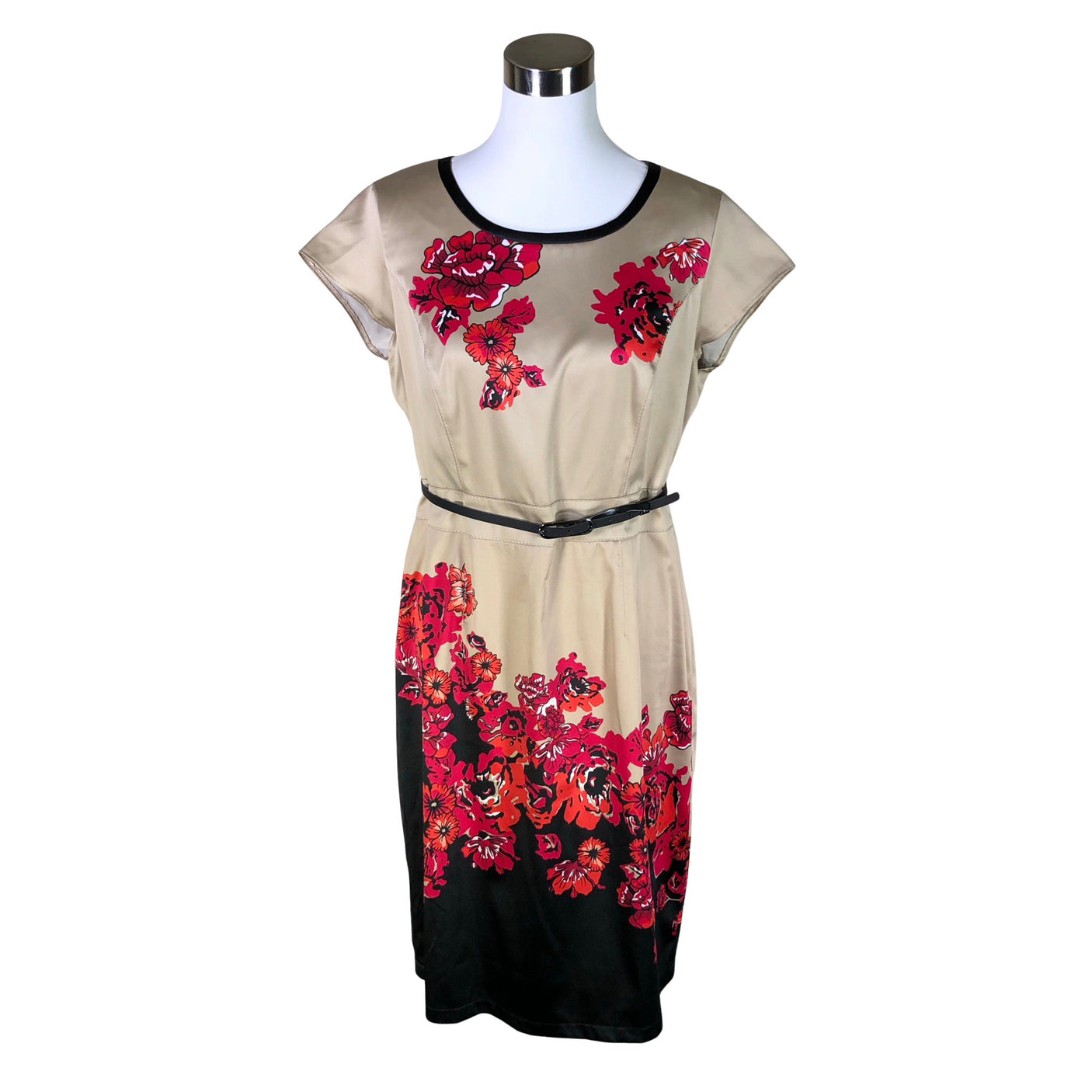 Naisten Gerry Weber - Juhlamekko, koko 38 - Beige (1)