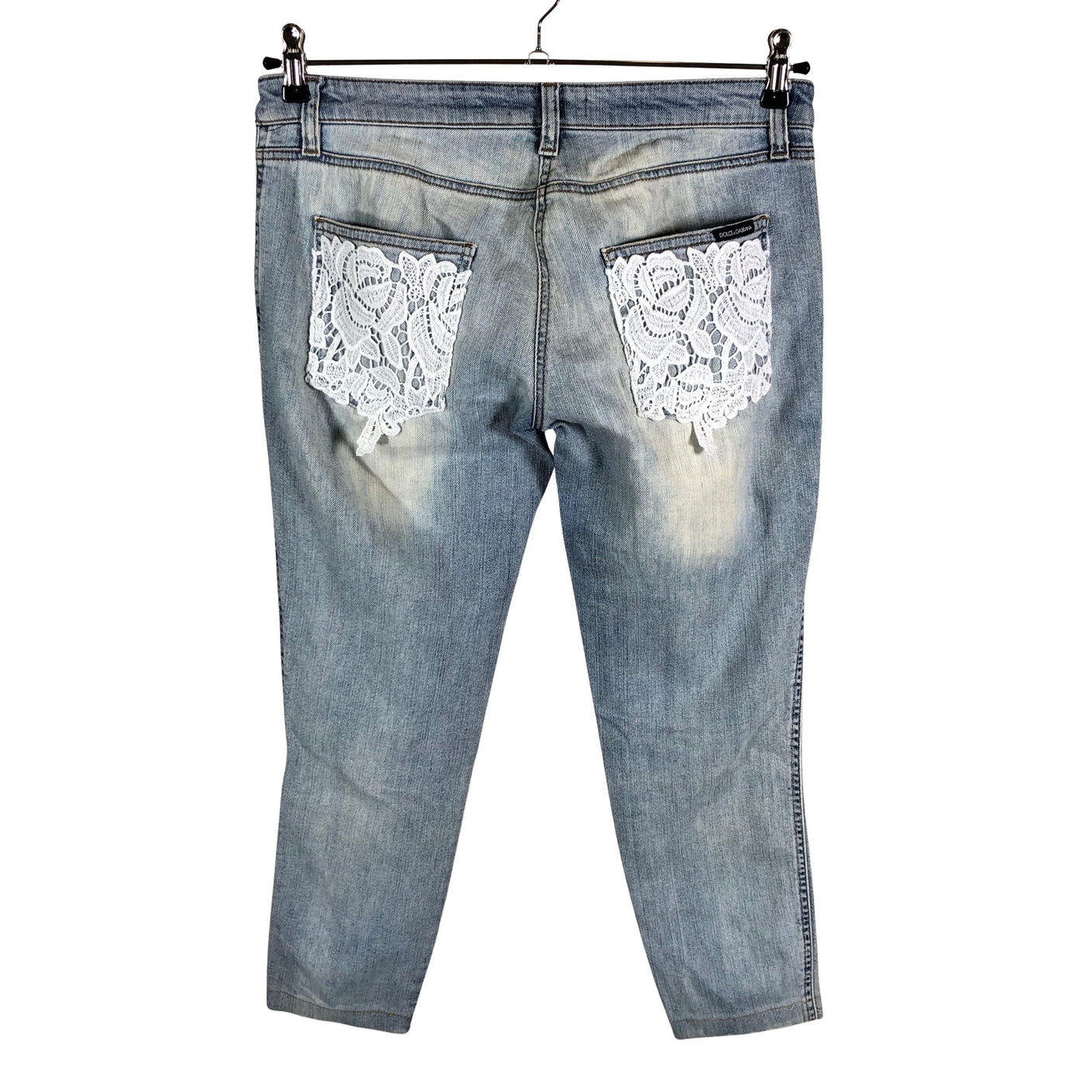 Naisten Dolce&Gabbana - Farkut, koko 36 - Vaaleansininen (2)