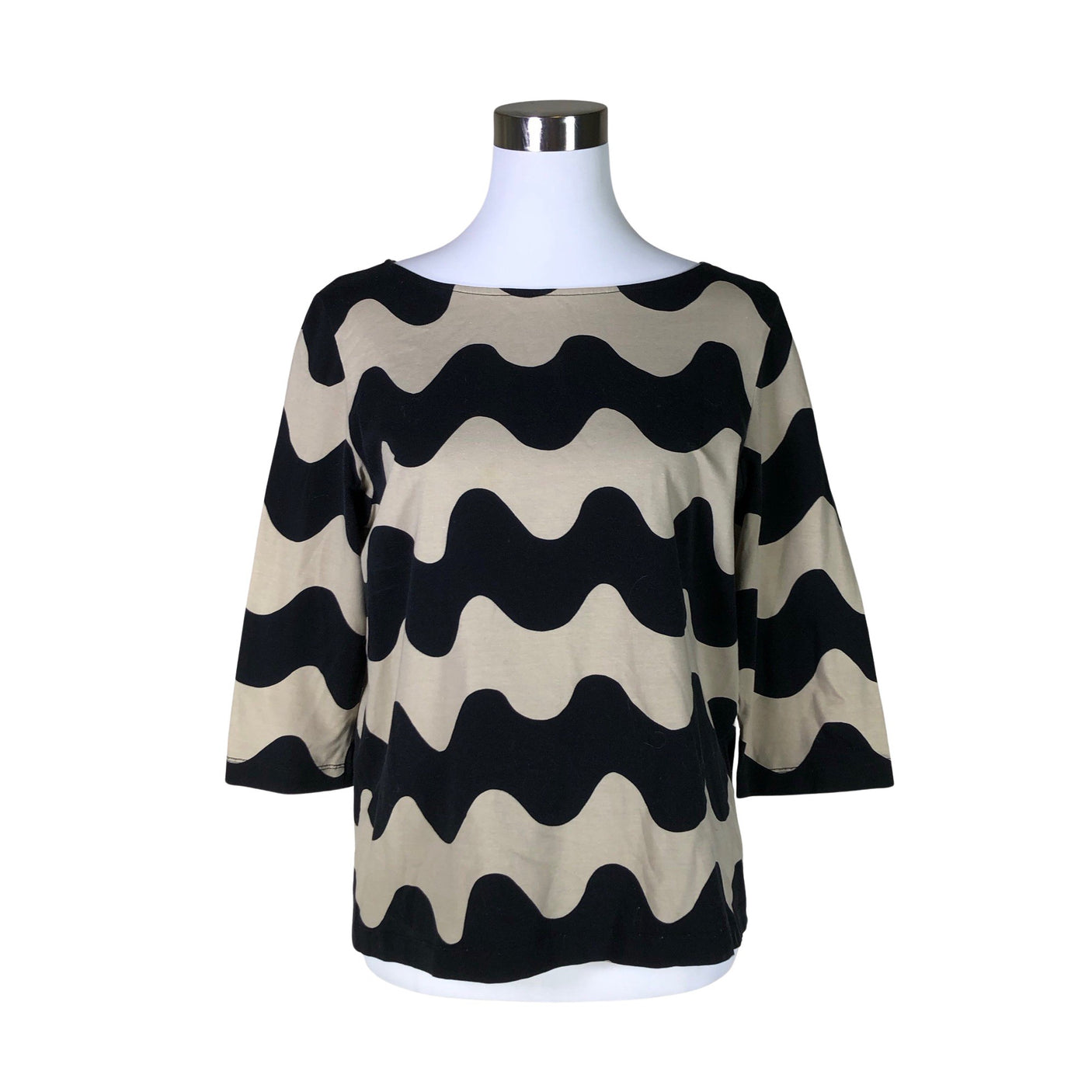 Naisten Marimekko - Trikoopaita, koko 38 - Beige (1)