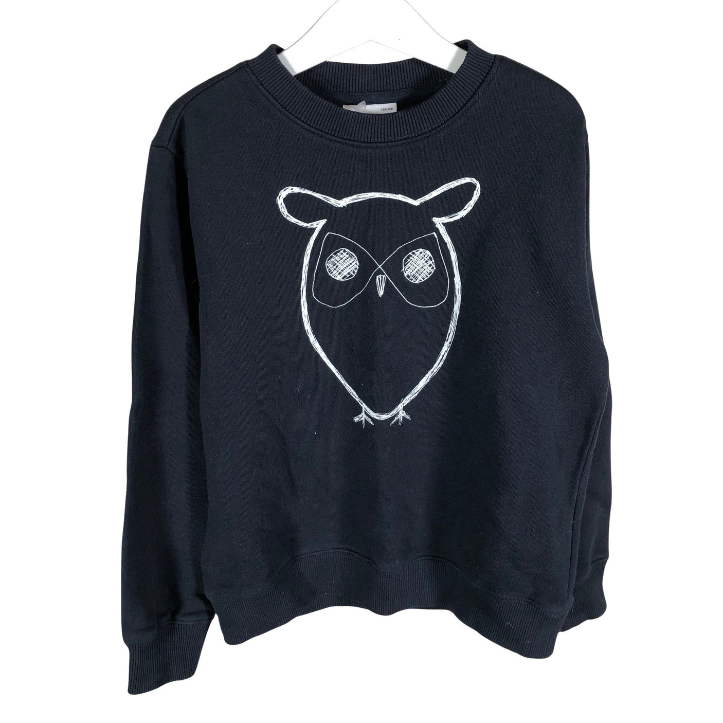Unisex Knowledge Cotton Apparel - Collegepaita, koko 122 - 128 - Sininen (1)