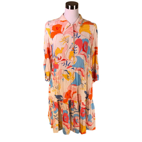 Naisten Y.A.S - Sifonkimekko, koko 40 - Beige ()
