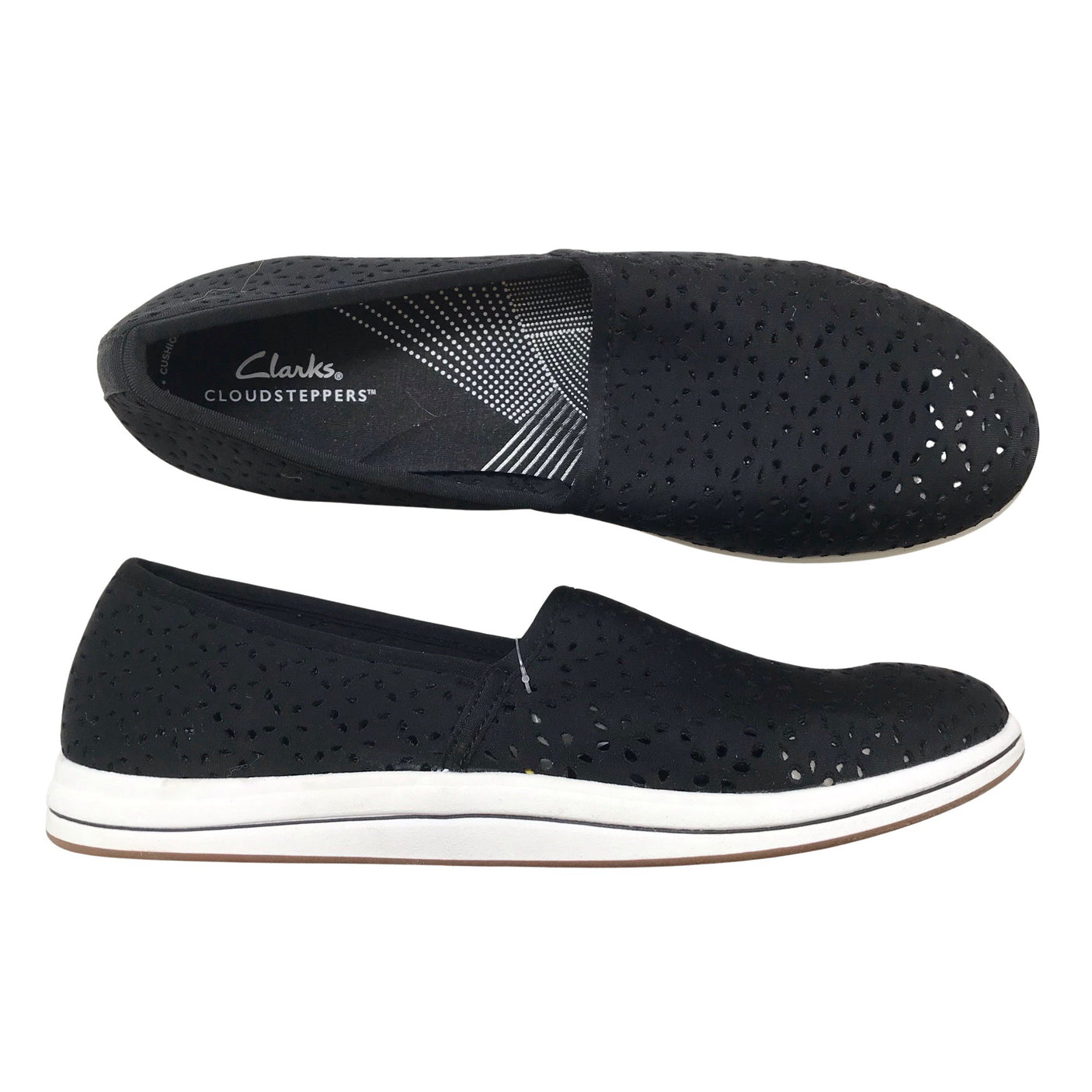 Naisten Clarks - Loaferit, koko 42 - Musta (1)