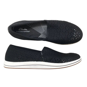 Naisten Clarks - Loaferit, koko 42 - Musta (1)