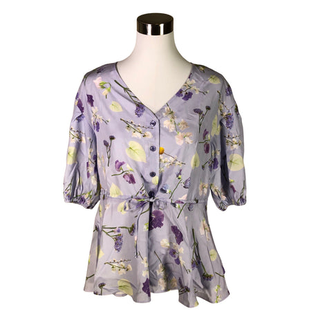 Naisten Uhana Design - Lyhythihainen pusero, koko 38 - Violetti ()