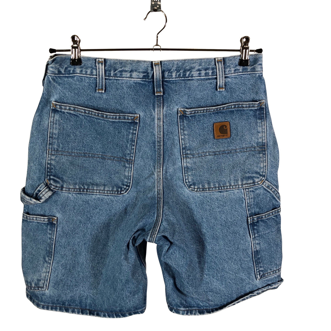 Miesten Carhartt - Farkkushortsit, koko W32 - Sininen (2)