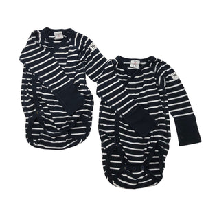 Unisex Polarn O. Pyret - Kietaisubody, koko 62 - 68 - Sininen (1)