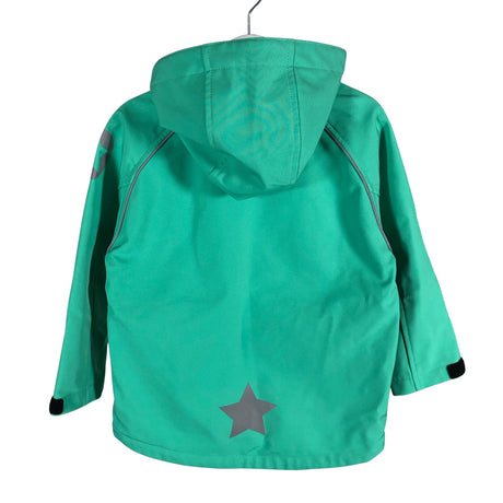 Unisex Villervalla - Softshell-takki, koko 104 - 110 - Vihreä (2)