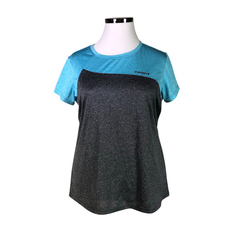 Naisten Icepeak - Urheilupaita, lyhyet hihat, koko 46 - Harmaa ()