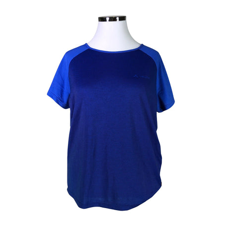 Naisten Vaude - Urheilupaita, lyhyet hihat, koko 42 - Sininen ()