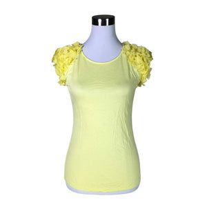 Naisten Ted Baker - T-paita, koko 36 - Keltainen (1)