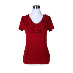 Naisten Lauren Ralph Lauren - T-paita, koko 36 - Punainen (1)