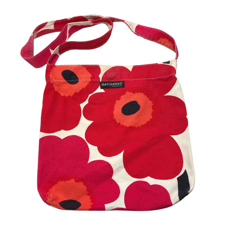 Naisten Marimekko - Olkalaukku, koko Midi - Punainen ()