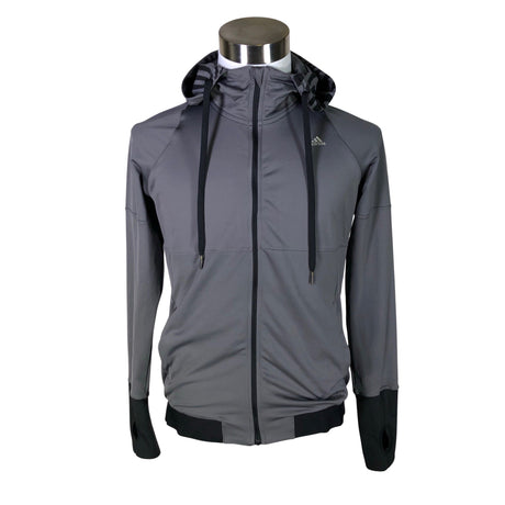 Miesten Adidas - Verryttelytakki, koko M - Harmaa ()