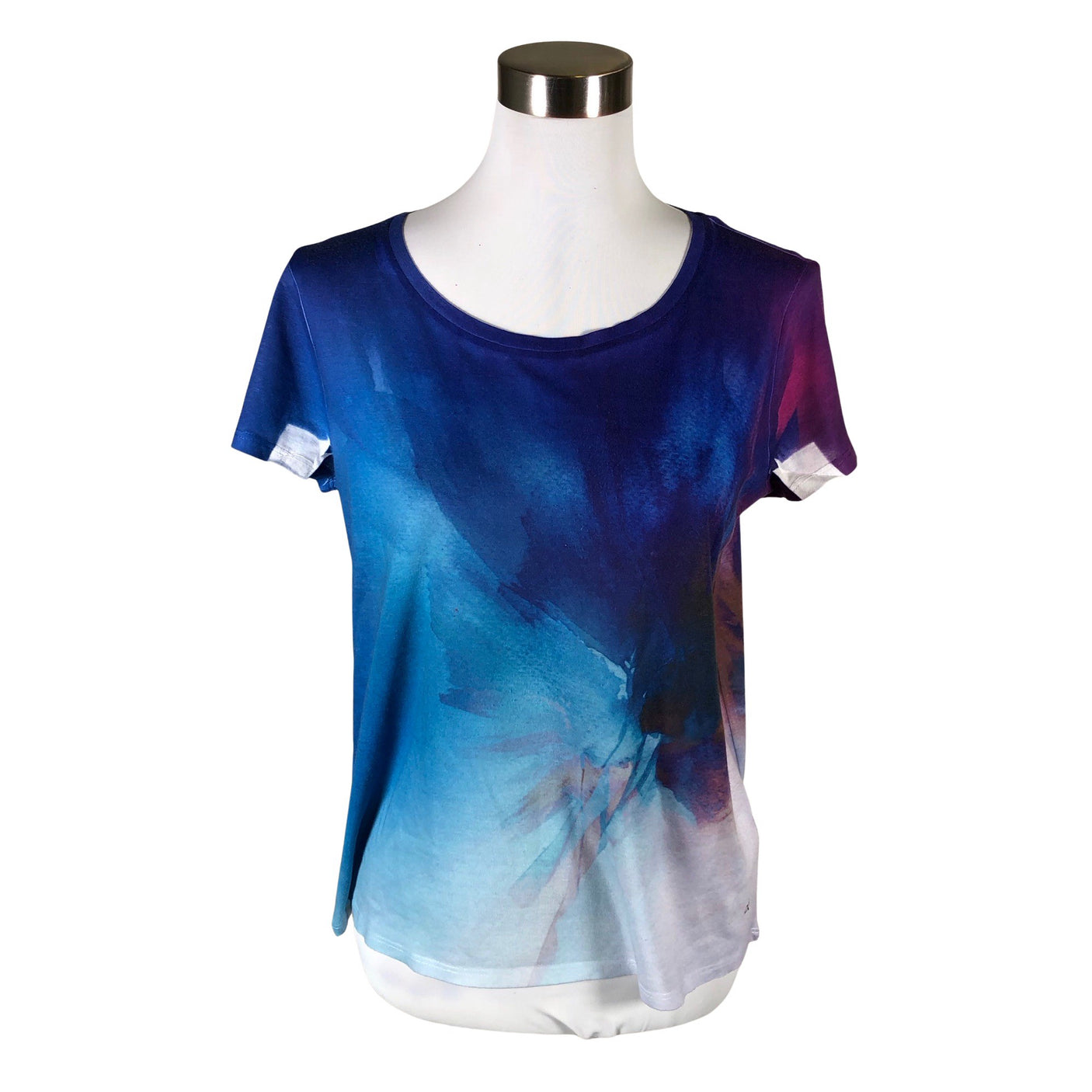 Naisten Calvin Klein Jeans - T-paita, koko 38 - Sininen (1)