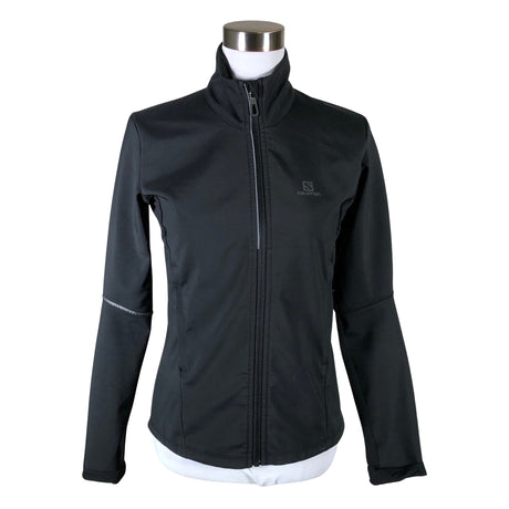 Naisten Salomon - Softshell-takki, koko 36 - Musta ()