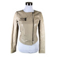 Naisten Selected - Nahkatakki, koko 34 - Beige ()